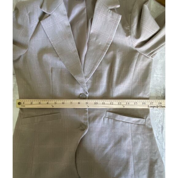 Chadwicks of Boston Womens Button Closure Lined Blazer Sz 4 - Picture 6 of 9